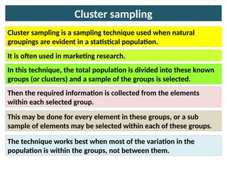 SAMPLING.pptx guide to sampling methods | PPTX