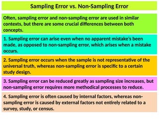 SAMPLING.pptx guide to sampling methods | PPTX
