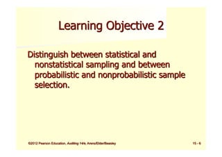Comprehensive Guide to Audit Sampling Methods and Risk Management | PDF