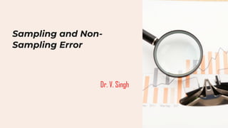 Sampling and Non Sampling-Error- Concept and Uses | PDF