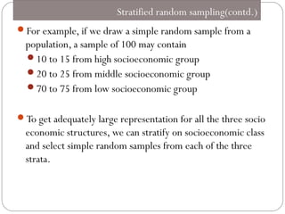 Sampling and its variability | PPT