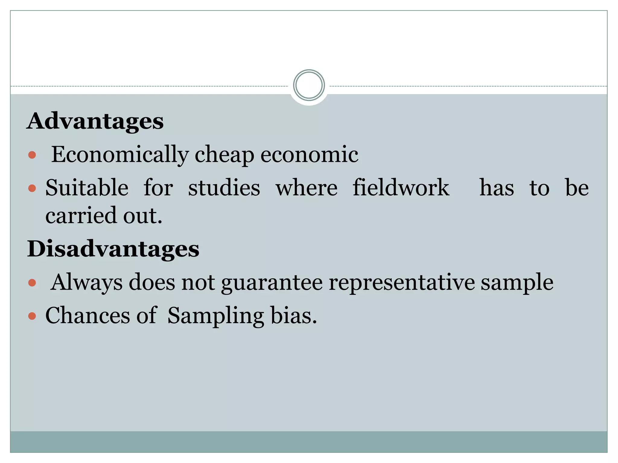 Sampling and types of techniques | PDF