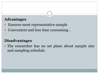 Sampling and types of techniques | PDF
