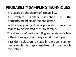SAMPLING-MSC.pptx.types/Methods of sampling with examples | PPTX