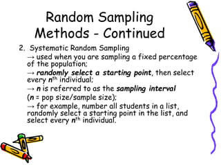 Sampling techniques | PPT