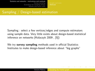 Sampling methods for graphs | PDF