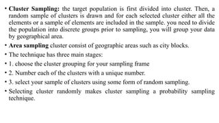 Sampling (1).pptx research methods in business | PPTX
