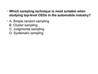 Comprehensive Guide to Sampling Design and Procedures in Research | PPTX
