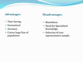 Sampling (Types and Meaning) | PPTX | Science