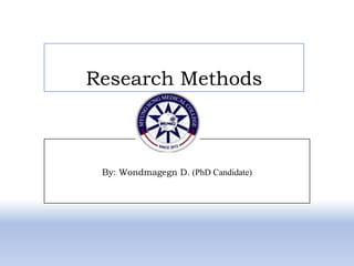 Sampling And Data Research Methodology Pptx