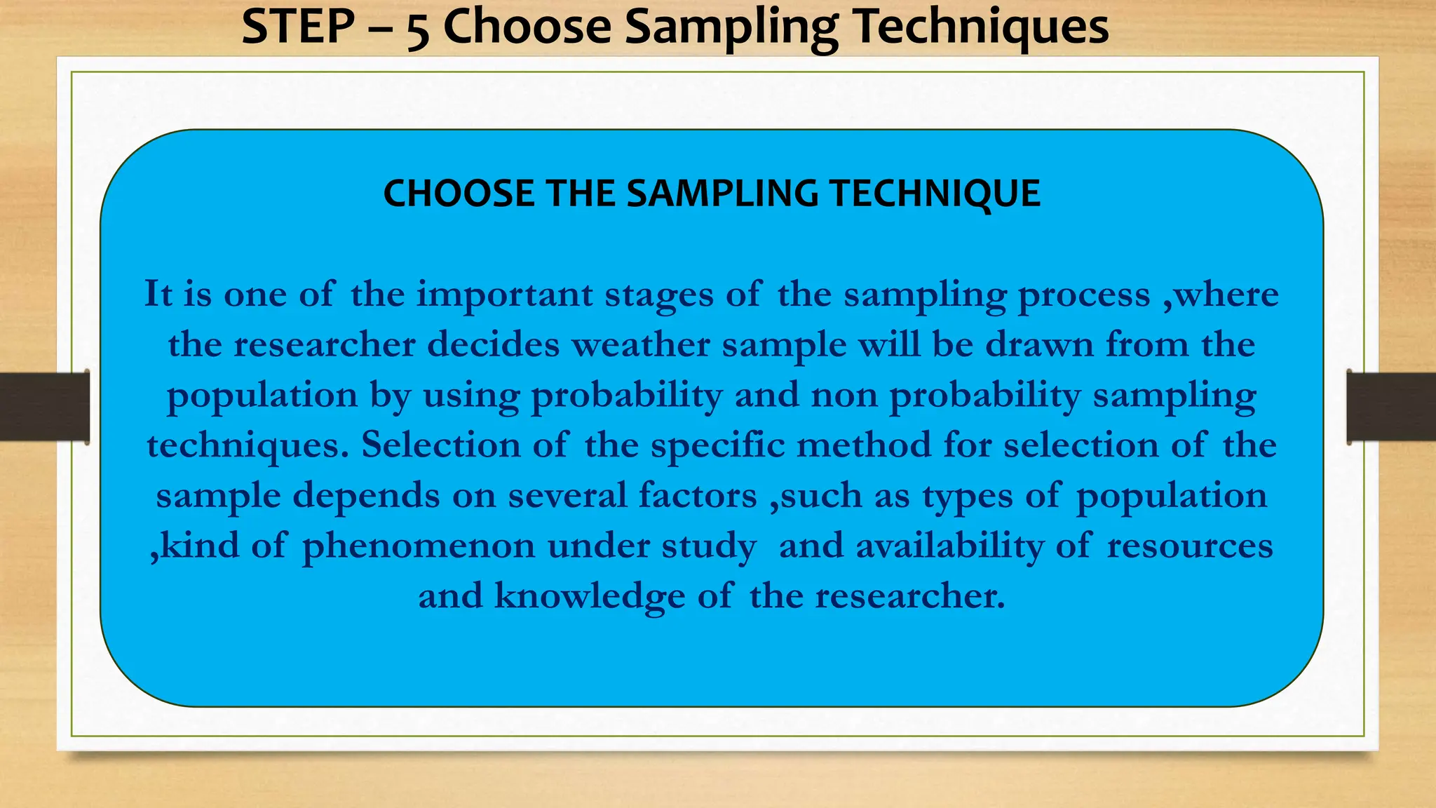 sampling and its process. pptx | PPTX