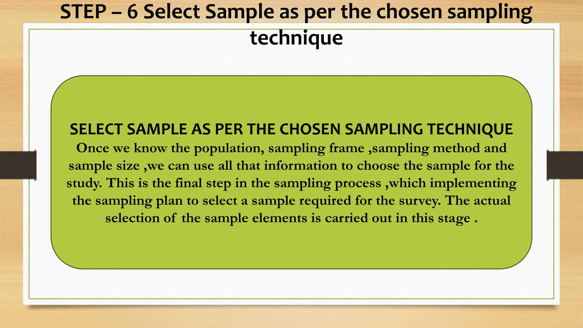 sampling and its process. pptx | PPTX
