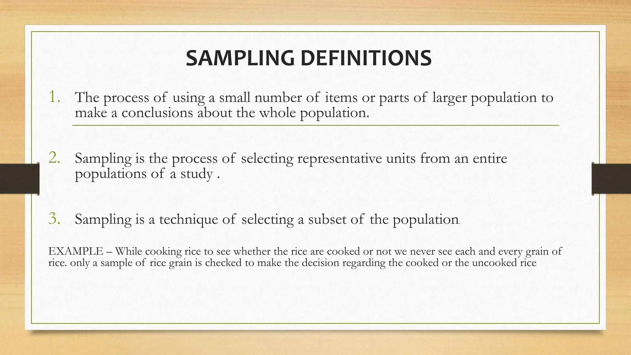 sampling and its process. pptx | PPTX