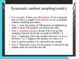 Sampling and sampling distributions | PPTX
