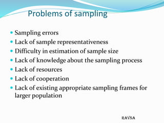 Sampling and sampling process | PDF