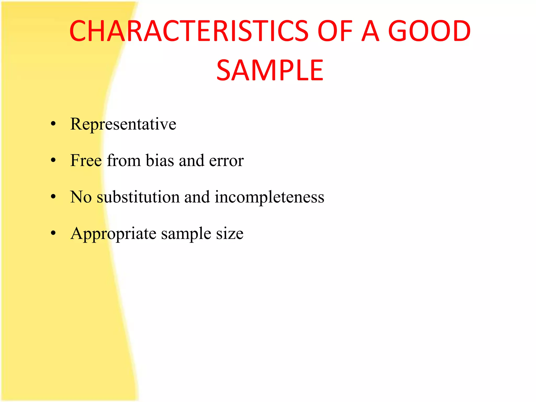 Sampling and sampling techniques PPT | PPTX