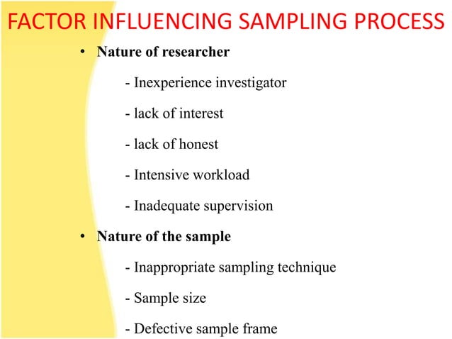 Sampling and sampling techniques PPT | PPTX | Physics | Science