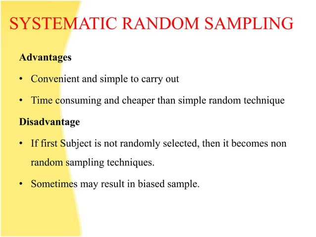 Sampling and sampling techniques PPT | PPT