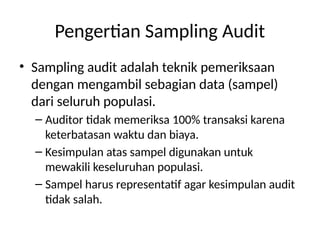 Comprehensive Guide to Sampling Audit Techniques for Effective ...