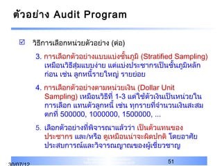 Sampling For Internal Auditors | PPT