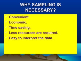 Sampling by dr najeeb memon | PPT