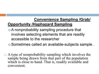 Sampling class phd aku | PPTX