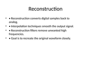 Understanding Continuous Audio Signals and Digital Conversion Processes ...