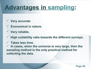 Sample and Sampling designs | PPT