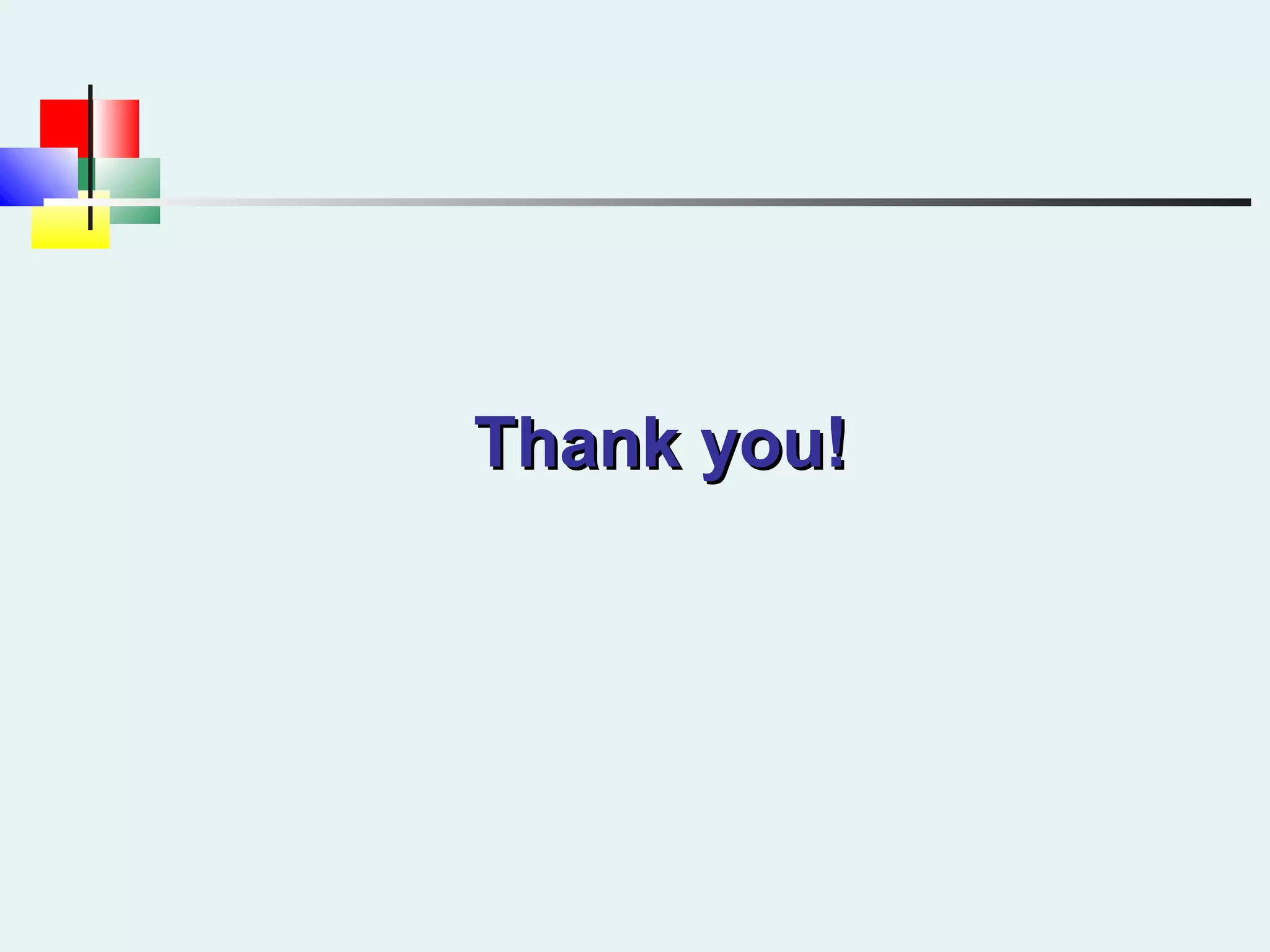 Thank you!Thank you!
 