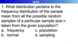 Sampling Distribution ofthe Sample Mean.pptx