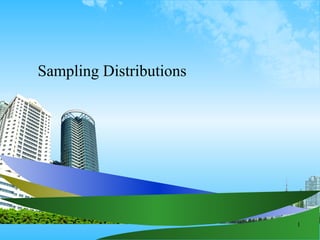 Sampling Distributions 