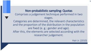 Methods of sample selection | PDF