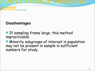 Sampling for natural and social sciences | PPT