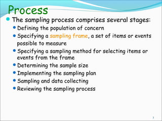 Sampling for natural and social sciences | PPT