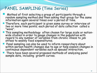 Sampling for natural and social sciences | PPT