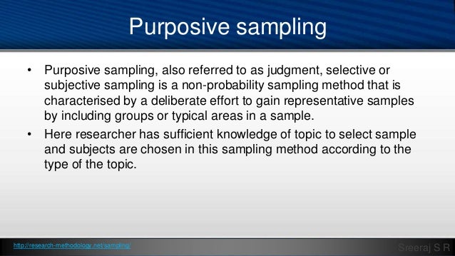 research in data sampling quantitative Sampling fundamentals
