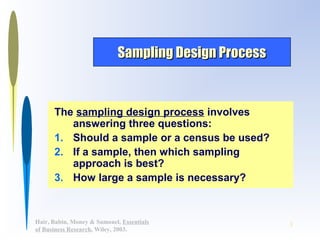 Sampling gud one | PPT