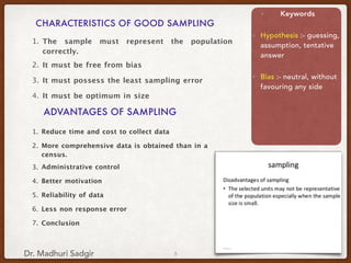 Sampling in research | PDF