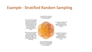 What Are Simple Random Sampling and Stratified Random Sampling ...