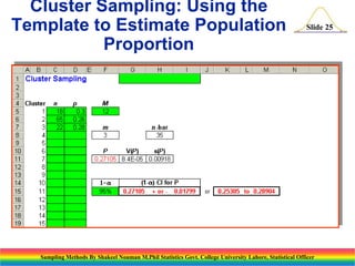 Sampling methods | PPTX