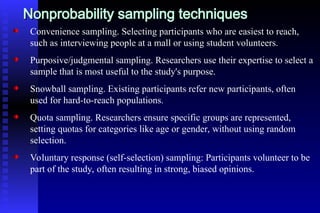 Medical Device Sampling Methods SAMPLING METHODS.ppt Medical health tutorship | PPT
