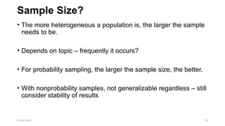 Comprehensive Overview of Sampling Methods in Epidemiology and ...
