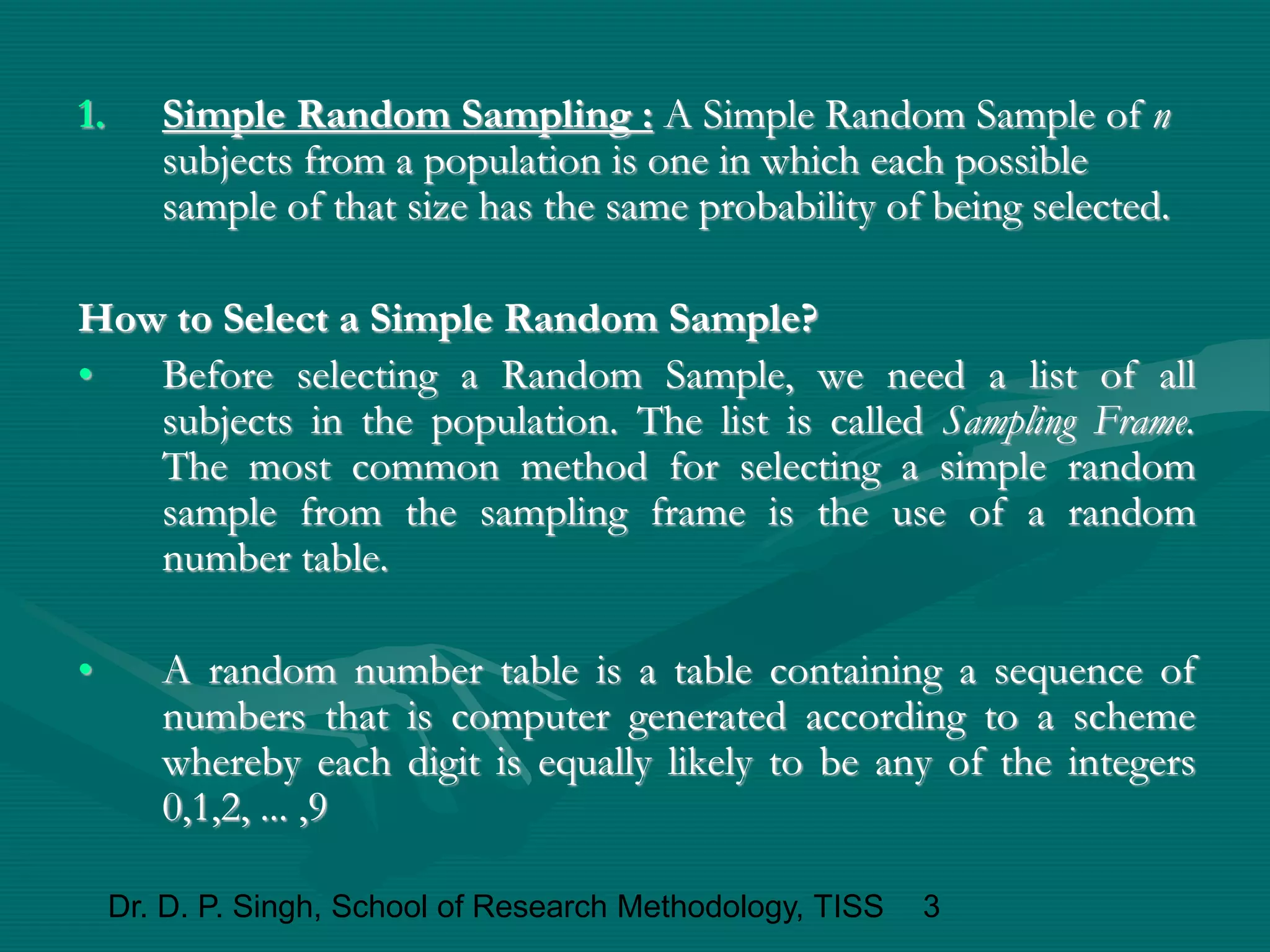 SAMPLING methods d p singh .ppt