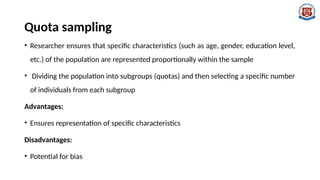 Sampling methods and its types DR SURYA.pptx