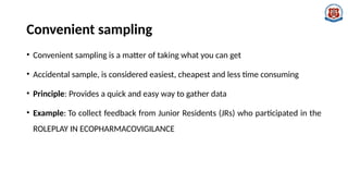 Sampling methods and its types DR SURYA.pptx