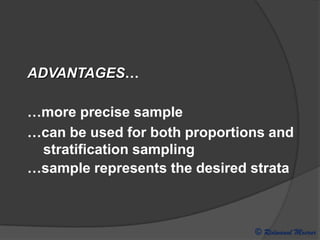 Sampling methods in educational research | PPTX