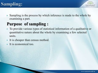 Sampling methods in social research | PPTX | Science