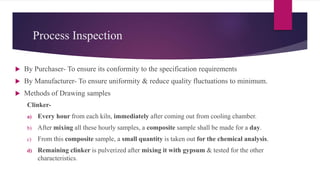 Sampling of cement & its tests | PPTX