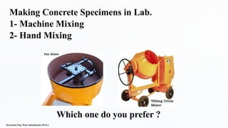 Sampling of Concrete in-situ and in the Lab. | PPTX