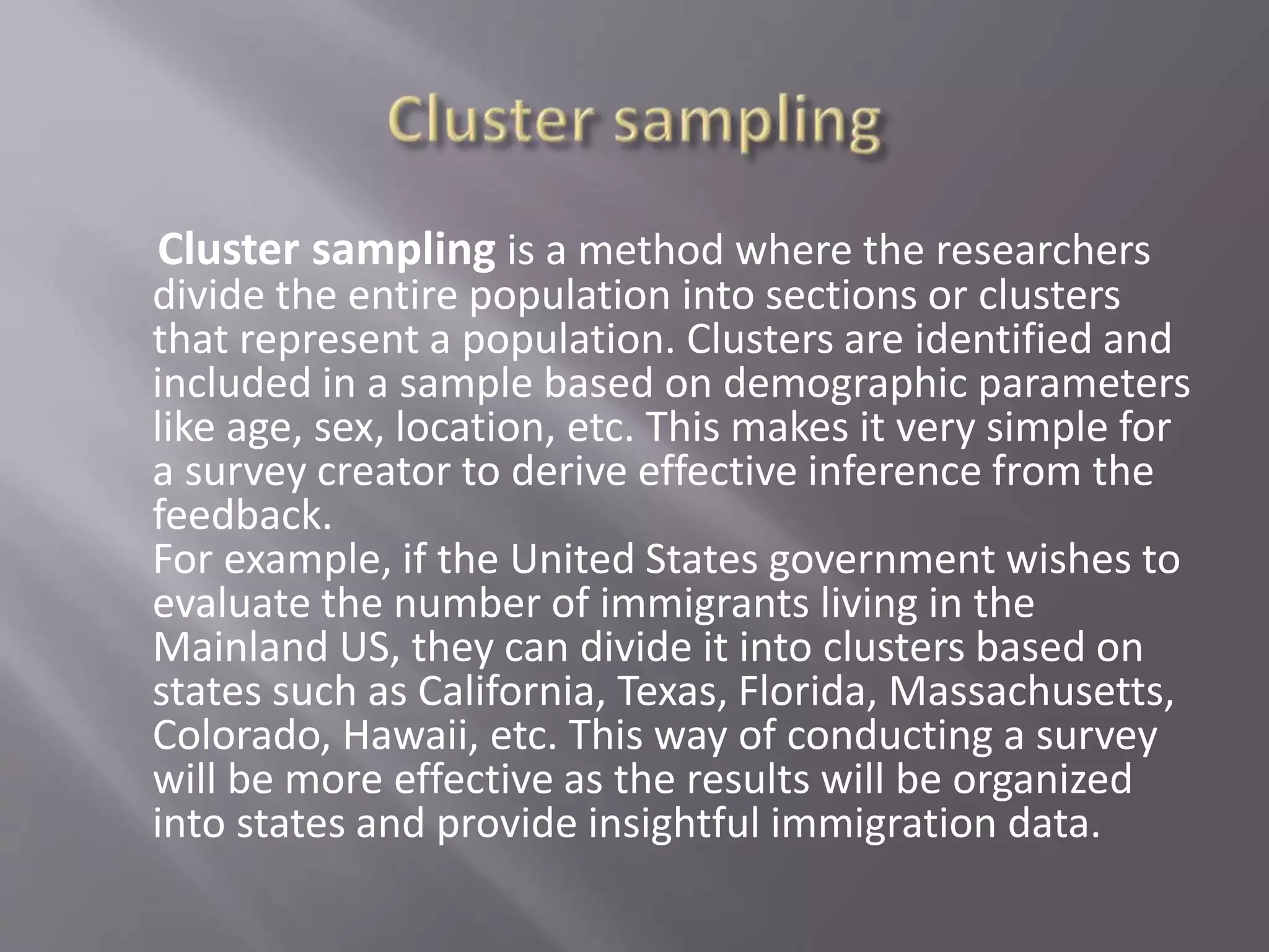 Sampling techniques | PPTX